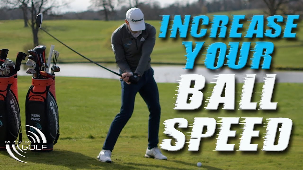 INCREASE YOUR BALL SPEED WITH THESE GOLF SWING DRILLS | ME AND MY GOLF