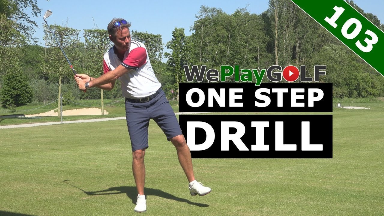 Improve your Golf Swing with the One Step drill