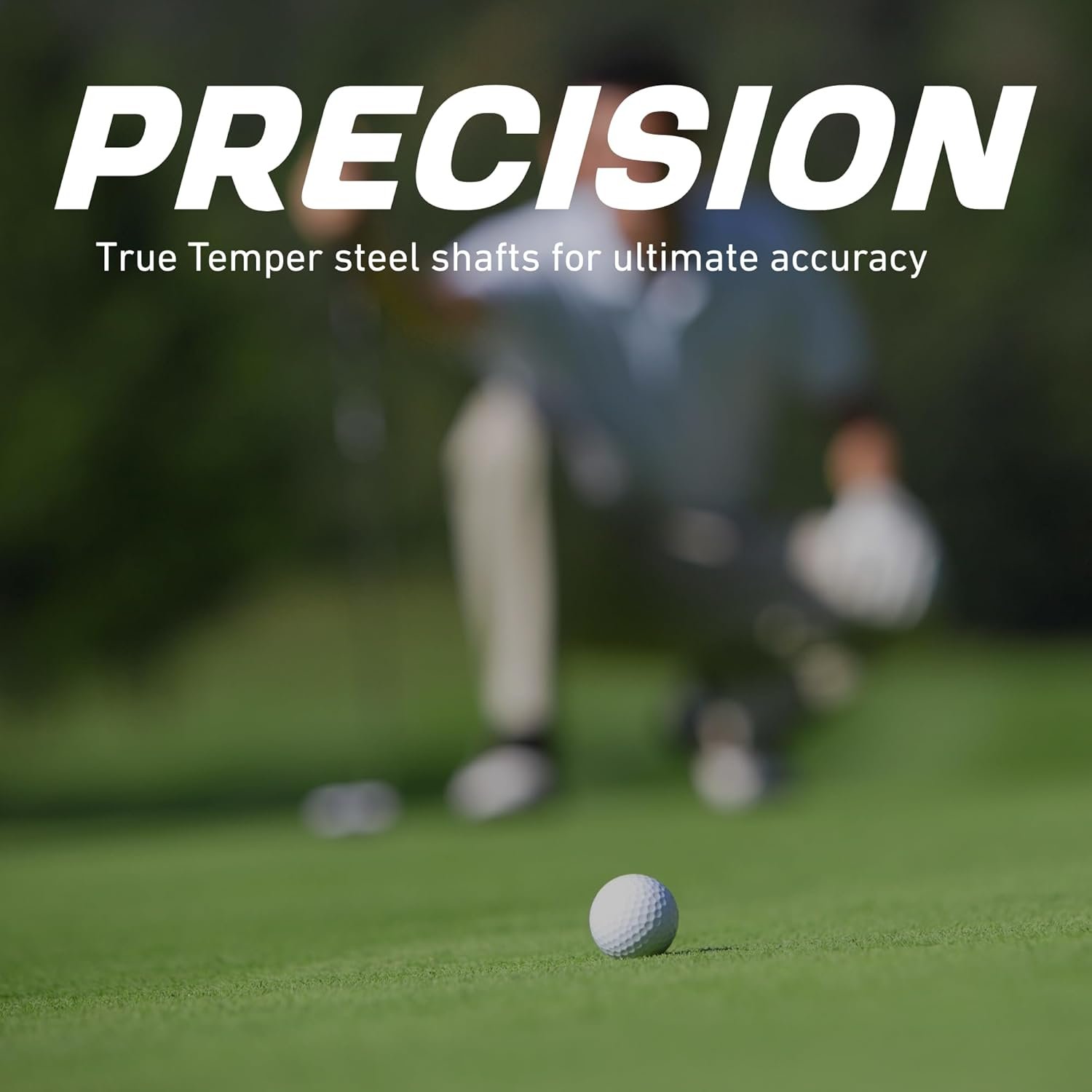 Precise AMG Men’s 14-Piece Golf Set – Titanium Driver, Wood, Hybrid, 6-PW Irons, Putter, Stand Bag, Headcovers and Cover – RH Precise AMG Men’s 14-Piece Golf Set – Titanium Driver, Wood, Hybrid, 6-PW Irons, Putter, Stand Bag, Headcovers and Cover – RH