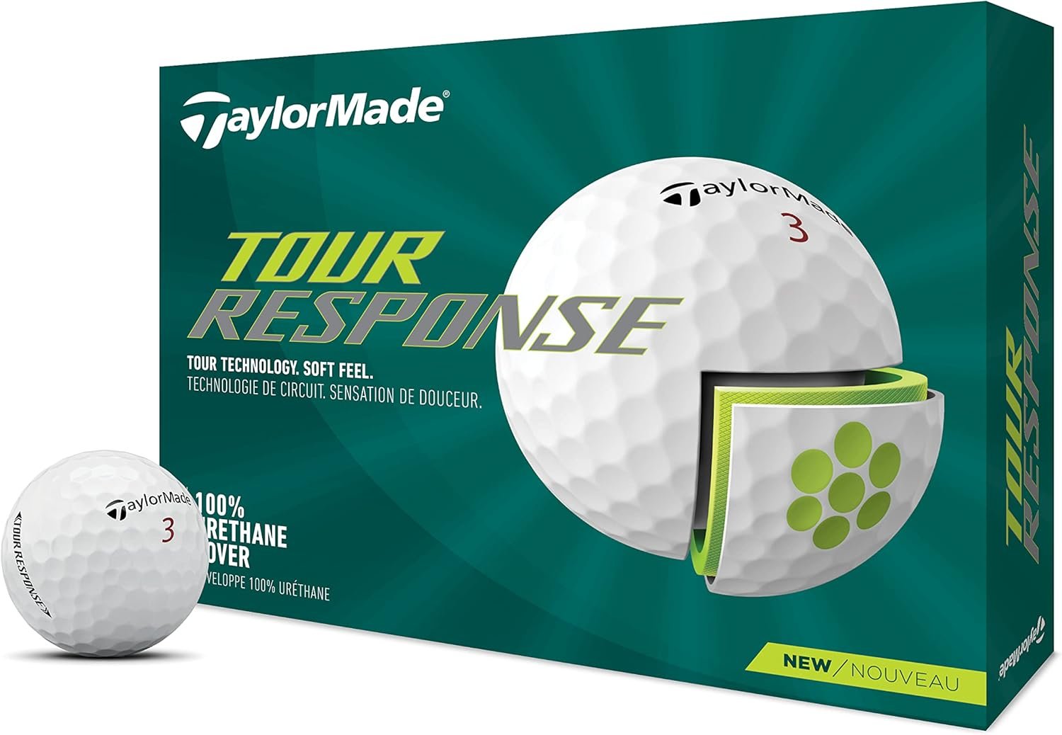 TaylorMade Tour Response Golf Balls TaylorMade Tour Response Golf Balls