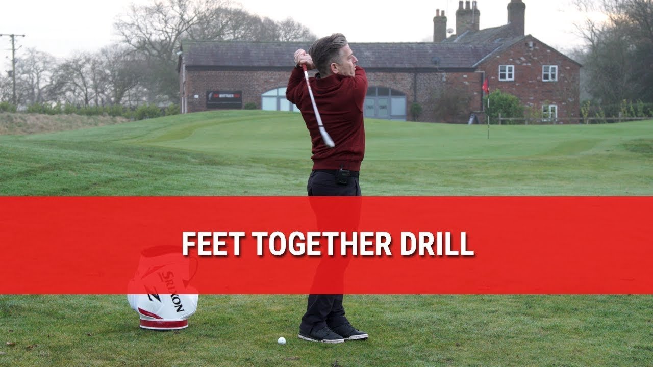 Feet Together Drill - Improve Balance in the Golf Swing Feet Together Drill - Improve Balance in the Golf Swing